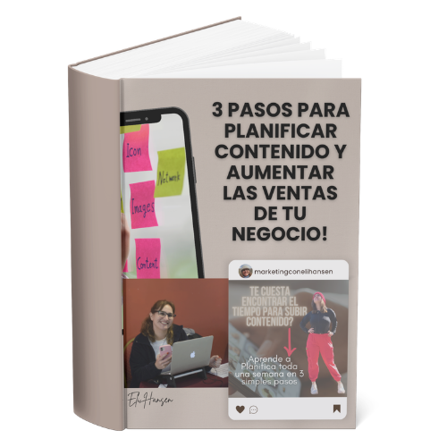 Crea el contenido de 1 Mes en 3 simples pasos